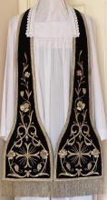 Black Preaching Stole